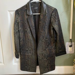 Liverpool XS Python Boyfriend Blazer Jacket